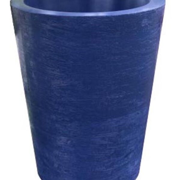 Vaso Planta 50x40 Redondo Cônico Polietileno - Azul Escuro 013