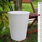 Vaso Planta 50x40 Redondo Cônico Polietileno - Branco 006