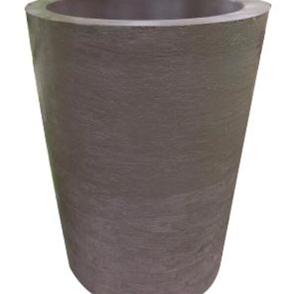 Vaso Planta 50x40 Redondo Cônico Polietileno - Marrom Chocola