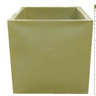 Vaso Planta 50x50 Quadrado Polietileno - Areia 001