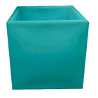 Vaso Planta 50x50 Quadrado Polietileno - Azul Bebe 019
