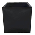 Vaso Planta 50x50 Quadrado Polietileno - Preto 002