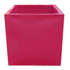 Vaso Planta 50x50 Quadrado Polietileno - Rosa 022