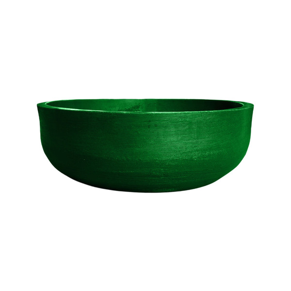 Vaso Planta 55x20 Bacia Cuia Polietileno - Verde Bandeira 011