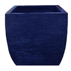 Vaso Planta 55x60 Trapézio Moderno Polietileno - Azul Escuro