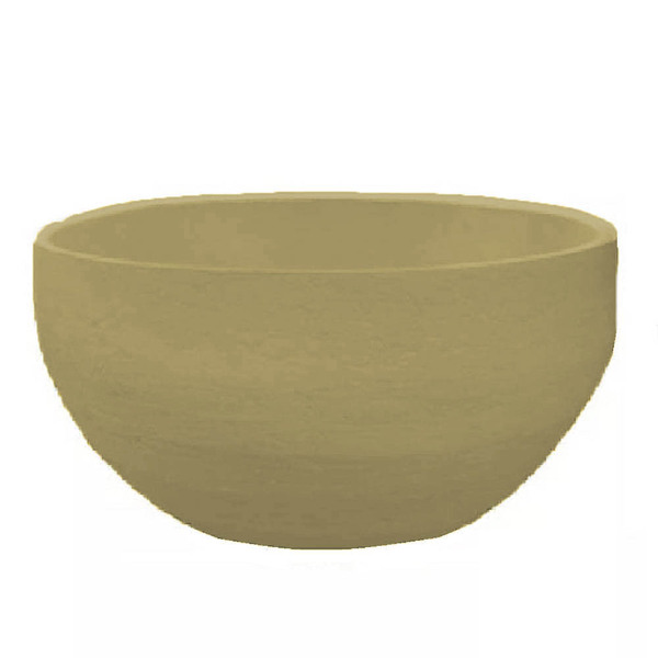 Vaso Planta 60x30 Bacia Polietileno - Bege Castanha 012