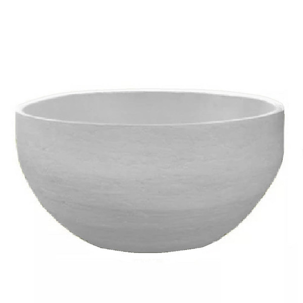 Vaso Planta 60x30 Bacia Polietileno - Branco 006