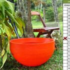 Vaso Planta 60x30 Bacia Polietileno - Laranja Sunset 010