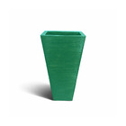 Vaso Planta 60x30 Trapézio Parede Polietileno - Azul Turquesa