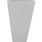 Vaso Planta 60x30 Trapézio Parede Polietileno - Branco 006