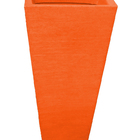 Vaso Planta 60x30 Trapézio Parede Polietileno - Laranja Sunse