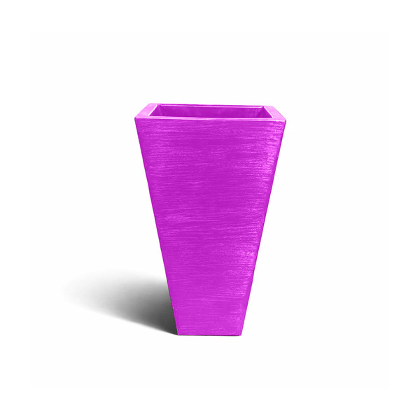 Vaso Planta 60x30 Trapézio Parede Polietileno - Rosa 022