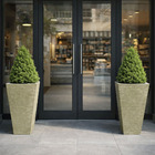 Vaso Planta 60x30 Trapézio Parede Polietileno - Vinho Bordo 0