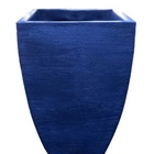 Vaso Planta 60x40 Moderno Trapézio Polietileno - Azul Escuro