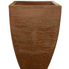 Vaso Planta 60x40 Moderno Trapézio Polietileno - Ferrugem 017