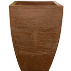 Vaso Planta 60x40 Moderno Trapézio Polietileno - Ferrugem 017