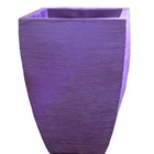 Vaso Planta 60x40 Moderno Trapézio Polietileno - Lilas Violet