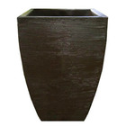 Vaso Planta 60x40 Moderno Trapézio Polietileno - Marrom Madei