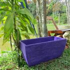 Vaso Planta 65x30 Jardineira Floreira Polietileno - Lilas Vio