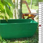 Vaso Planta 65x30 Jardineira Floreira Polietileno - Verde Ban