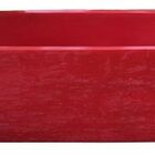 Vaso Planta 65x30 Jardineira Floreira Polietileno - Vermelho