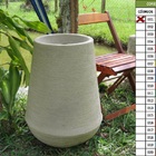 Vaso Planta 65x35 Egípcio Rústico Polietileno - Areia 001