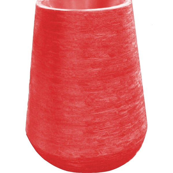 Vaso Planta 65x35 Egípcio Rústico Polietileno - Vermelho Pau