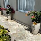 Vaso Planta 65x40 Oval Moderno Polietileno - Areia 001