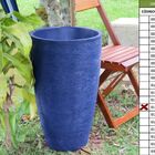 Vaso Planta 65x40 Oval Moderno Polietileno - Azul Escuro 013