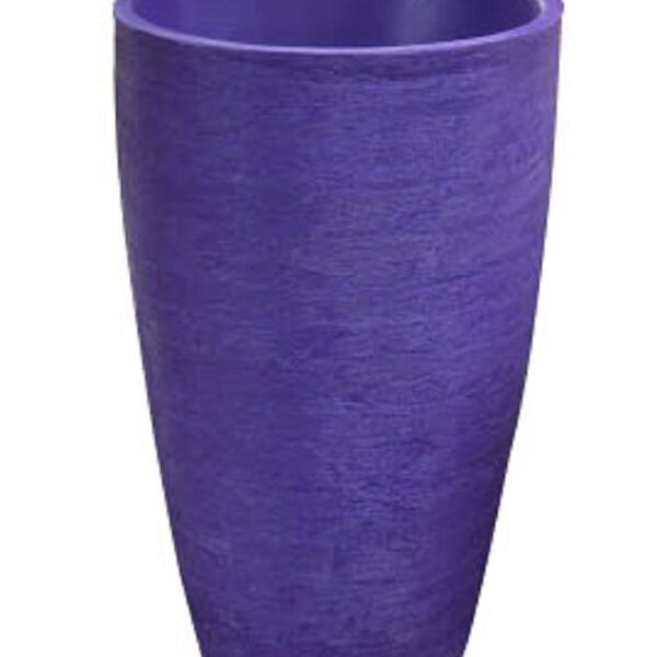 Vaso Planta 65x40 Oval Moderno Polietileno - Lilas Violeta 008