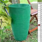 Vaso Planta 65x40 Oval Moderno Polietileno - Verde Bandeira 0