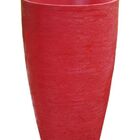 Vaso Planta 65x40 Oval Moderno Polietileno - Vermelho Pau Bra