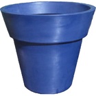 Vaso Planta 70x80 Ibiza Polietileno - Azul Escuro 013
