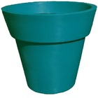 Vaso Planta 70x80 Ibiza Polietileno - Azul Turquesa 018