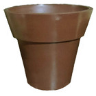 Vaso Planta 70x80 Ibiza Polietileno - Marrom Cafe 003