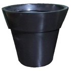 Vaso Planta 70x80 Ibiza Polietileno - Preto 002