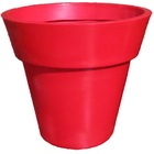 Vaso Planta 70x80 Ibiza Polietileno - Vermelho Pau Brasil 005