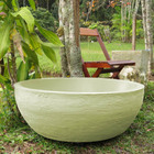 Vaso Planta 80x30 Bacia Polietileno - Areia 001