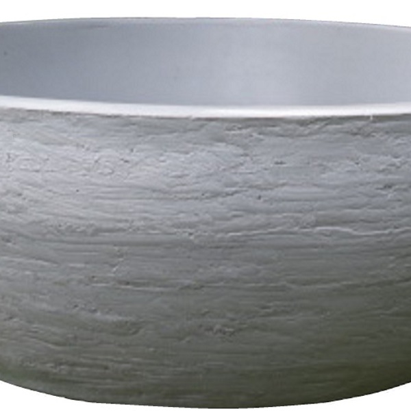 Vaso Planta 80x30 Bacia Polietileno - Cinza Cimento 004