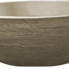 Vaso Planta 80x30 Bacia Polietileno - Marrom Chocolate 020