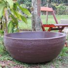 Vaso Planta 80x30 Bacia Polietileno - Rosa 022