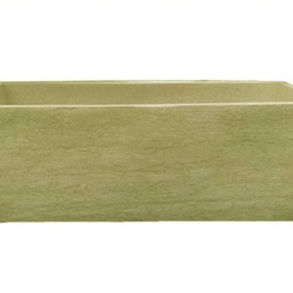 Vaso Planta 80x30 Jardineira Floreira Polietileno - Areia 001