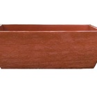 Vaso Planta 80x30 Jardineira Floreira Polietileno - Terracota