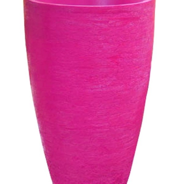 Vaso Planta 80x50 Oval Moderno Polietileno - Rosa 022