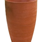 Vaso Planta 80x50 Oval Moderno Polietileno - Terracota 016