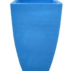 Vaso Planta 90x45 Moderno Trapézio Polietileno - Azul Bebe 019