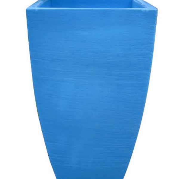 Vaso Planta 90x45 Moderno Trapézio Polietileno - Azul Bebe 019