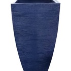 Vaso Planta 90x45 Moderno Trapézio Polietileno - Azul Escuro