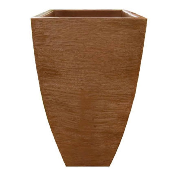 Vaso Planta 90x45 Moderno Trapézio Polietileno - Ferrugem 017