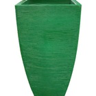 Vaso Planta 90x45 Moderno Trapézio Polietileno - Verde Bandei